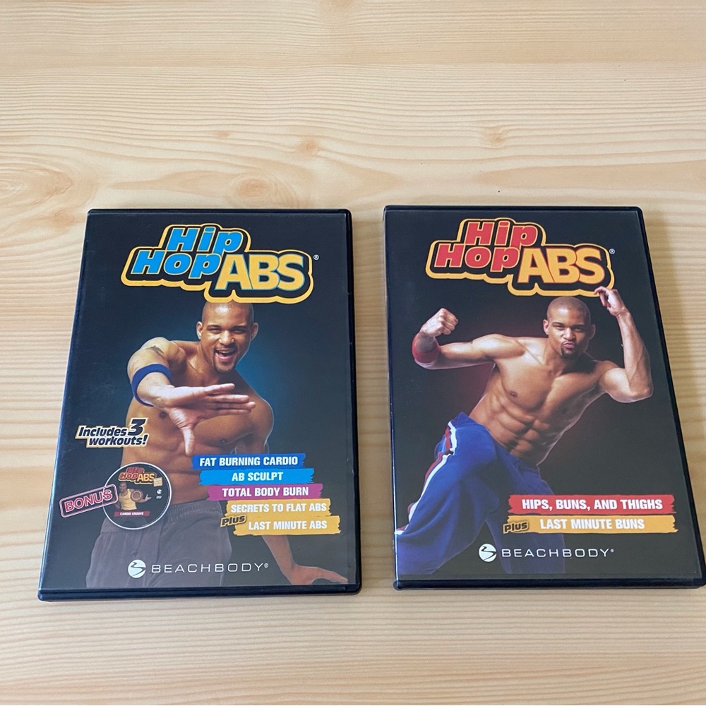 Beach Body | Sean T Hip Hop Abs DVD set 4-Disc Exercise Workout